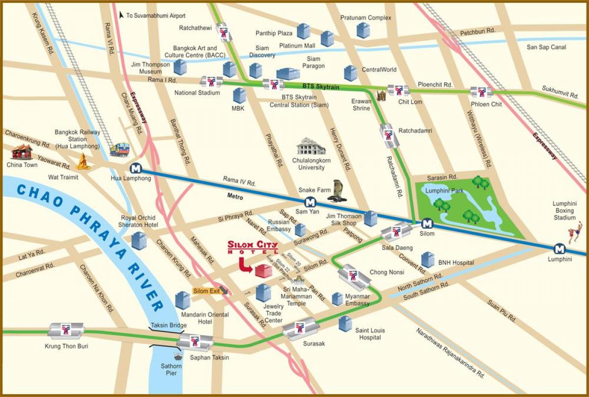mapa river hiria bangkok