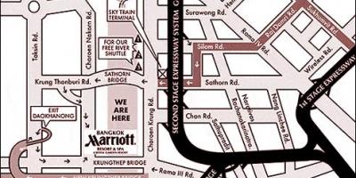 Mapa marriott bangkok